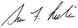 Sean's signature