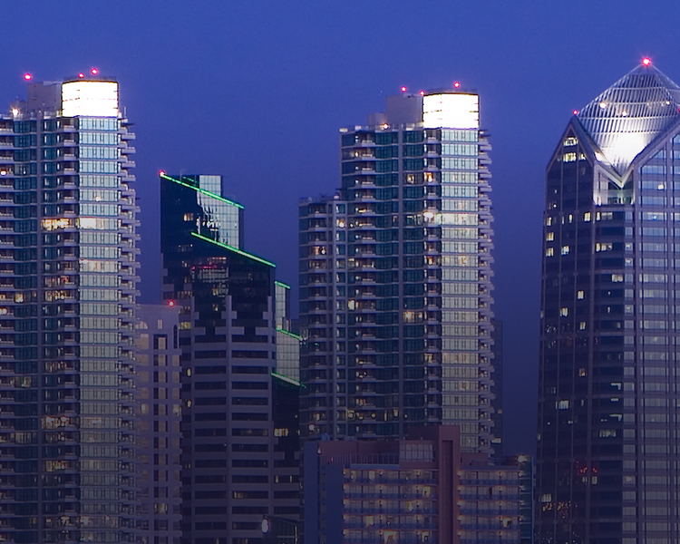 Skyscrapers descoration